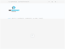 Tablet Screenshot of ianmorrissey.com